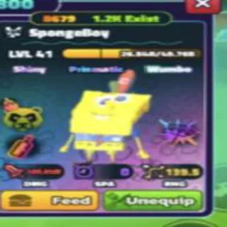 SW Spongeboy Gold Serial