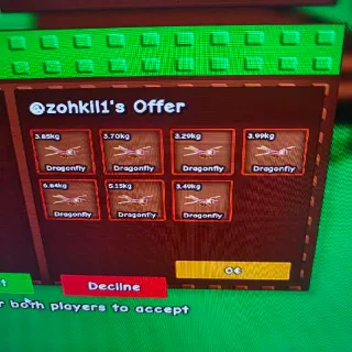 Grow a Garden 7 Dragon Fly