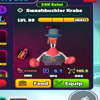 Swashbuckler Krabs
