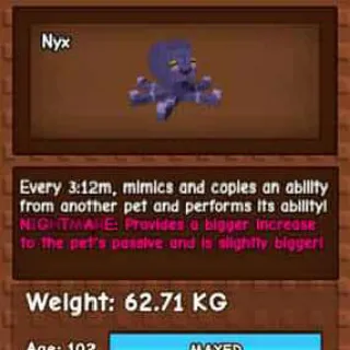 Bundle 2 Huge Mimic1 Huge Peacock Grow a Garden