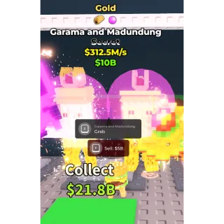 GOLD GARAMA AND MADUNGDUNG 