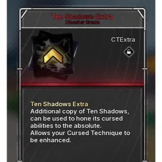 Jujutsu Zero Ten Shadows / Awk Limitless / Awk Blood - M / Awk Star Rage Extra Technique