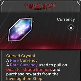 Jujutsu Zero Cursed Crystal 15K