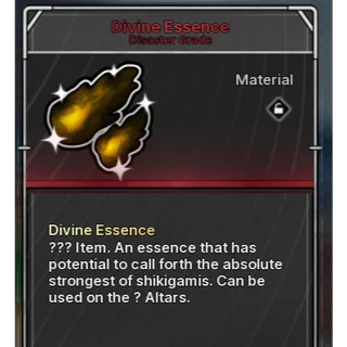 Jujutsu Zero 10x Divine Essence 