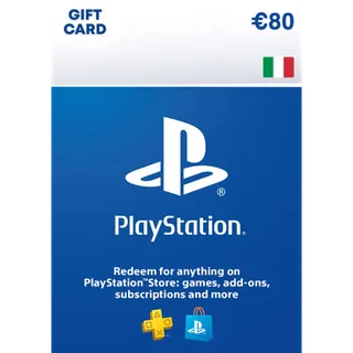 €80 EUR PlayStation Store - ITALY ONLY