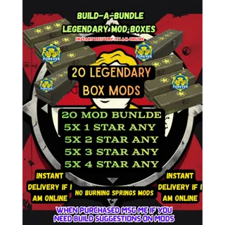 20X Legendary Mod--ANY TYPE 