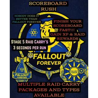 RAID CARRY: STAGE 5 25X