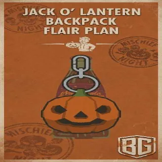 Jack O'Lantern Flair