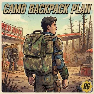 Camo Backpack 🎒
