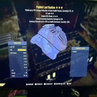 Padded Last Bastion