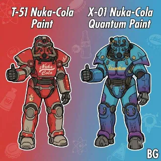 Nuka-Cola Paint Bundle