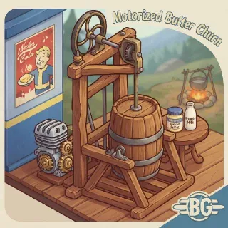 Motorized Butter Churn
