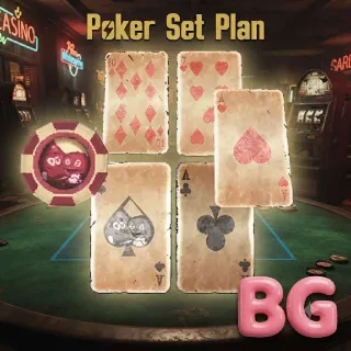 Poker Set Plan