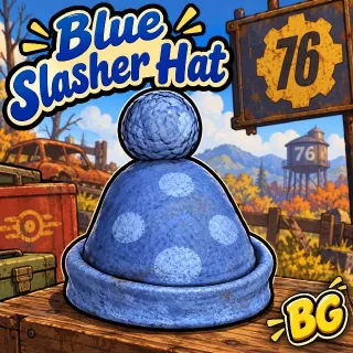 Blue Slasher Hat