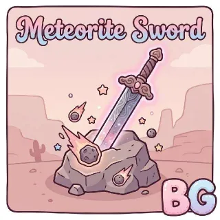 X3 Meteorite Sword