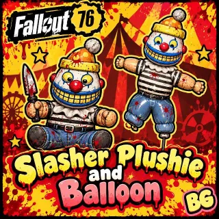 Slasher Balloon &Plushie