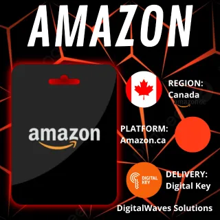 $ 100.00 CAD Amazon Gift Cards -  CANADA