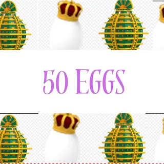 ADOPT ME 50 EGGS