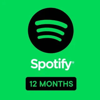 SPOTIFY 12 MONTHS GIFT CARD(STOCKABLE)