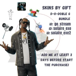 Fortnite D-O-DOUBLE BUNDLE BY GIFT