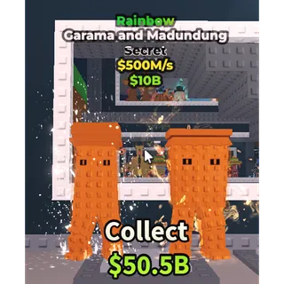 rainbow/rb garama and madundung 500m/s