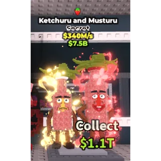 Strawberry ketchuru and musturu 340m/s