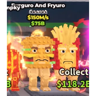 burguro and fryuro 150m/s