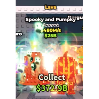 Lava spooky and pumpky 480m/s
