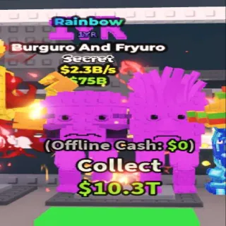 1yr Rainbow Burguro And Fryuro