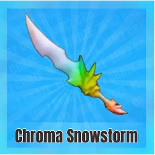 chroma snowstorm | cheapest