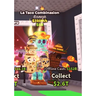 la taco combinasion 350m/s, super cheap