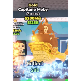 gold capitano moby