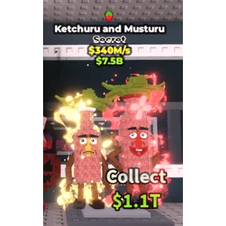 Strawberry ketchuru and musturu 340m/s