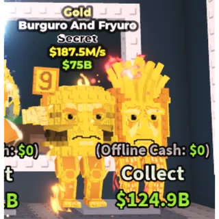 gold burguro and fryuro