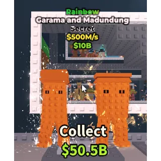 Rainbow Garama and Madundung 500m/s