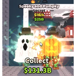 Spooky and pumpky 1b/s