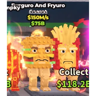 burguro and fryuro 150m/s