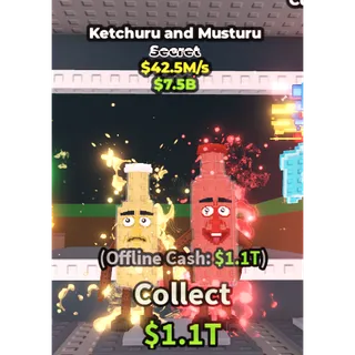 ketchuru and musturu 42.5m/s