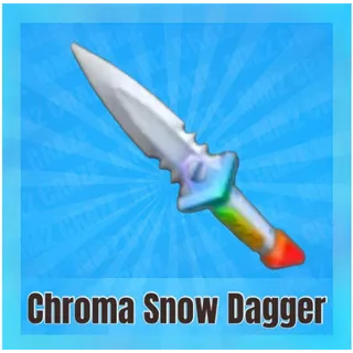 chroma snow dagger | cheapest