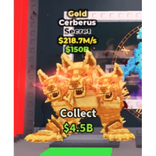gold cerberus 218.7m/s