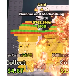gold garama and madundung 762.5m/s (rare 26 trait)