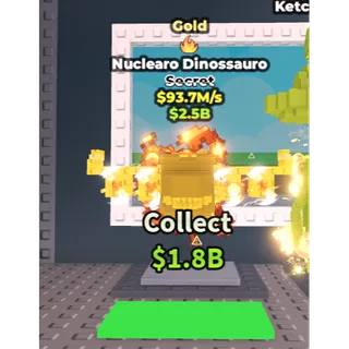 gold nuclearo dinossauro 93.7m/s