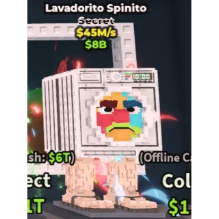 lavadorito spinito 45m/s