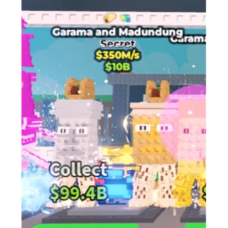 garama and madundung 350m/s