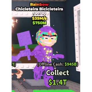 rainbow/rb Chicleteira Bicicleteira