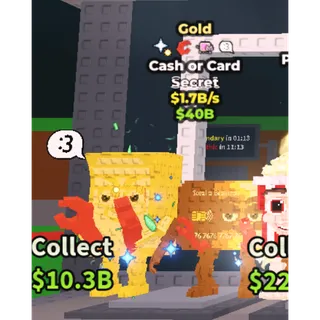 gold cash or card 1.7b/s
