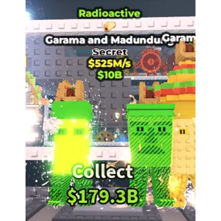 radioactive garama 525m/s