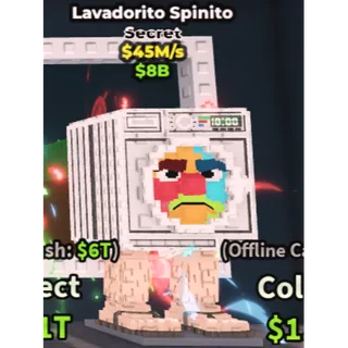 lavadorito spinito 45m/s