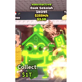 radioactive esok sekolah 255m/s