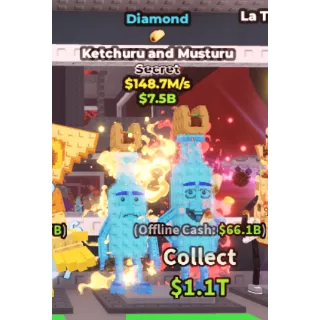 diamond ketchuru and musturu 148.7m/s